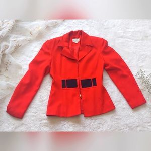 Red and Black Vintage Blazer